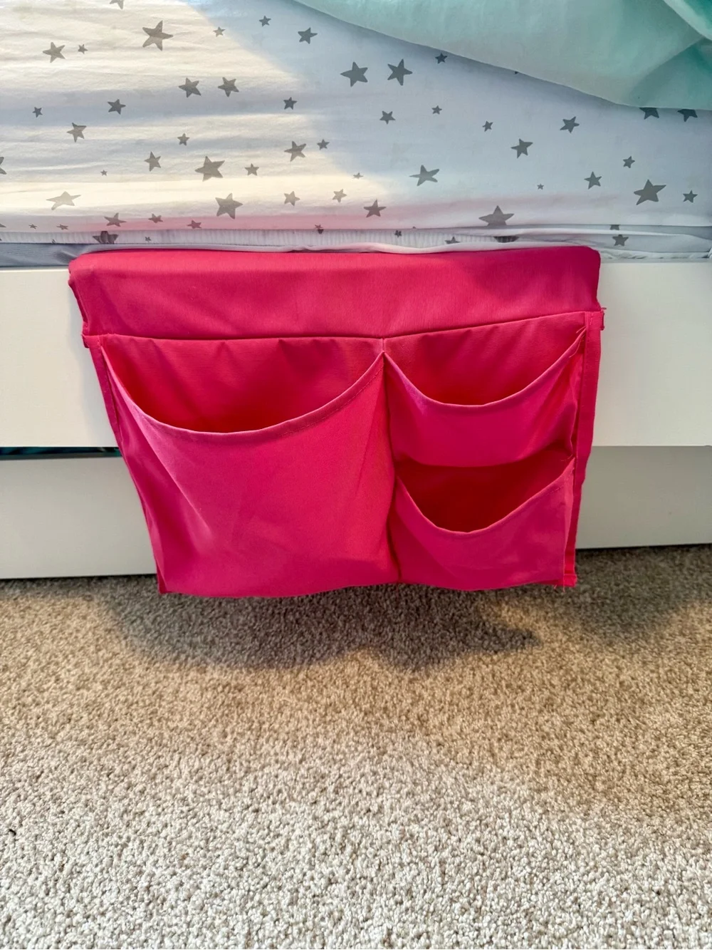 IKEA STICKAT Bed Pocket Set of 2 - Pink